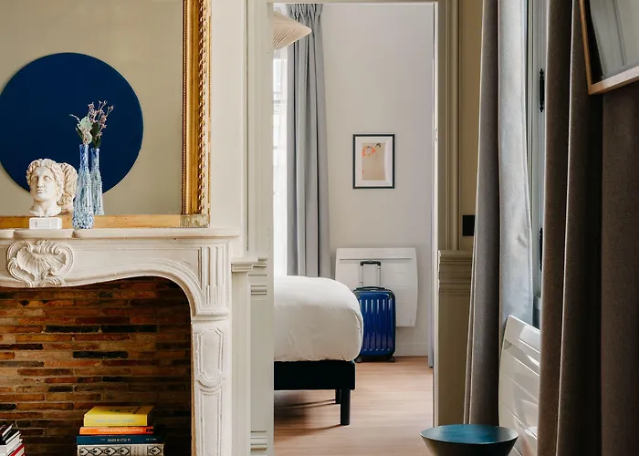 Edgar Louvre - Jour Lejlighedshotel Paris